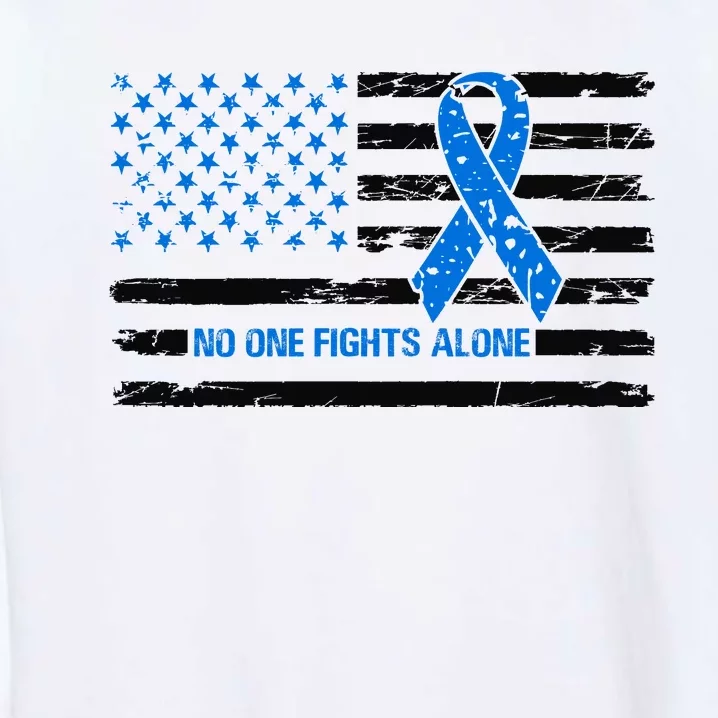 Colon Cancer Awareness Garment-Dyed Sweatshirt