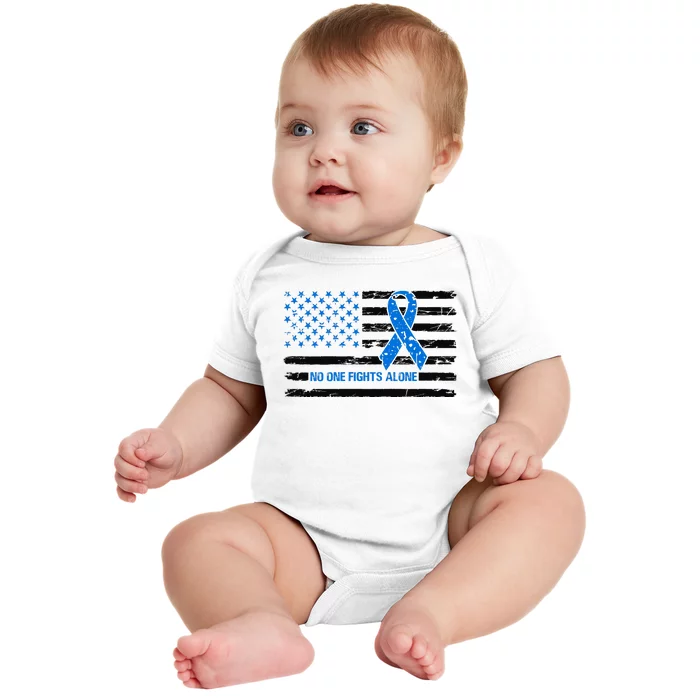 Colon Cancer Awareness Baby Bodysuit