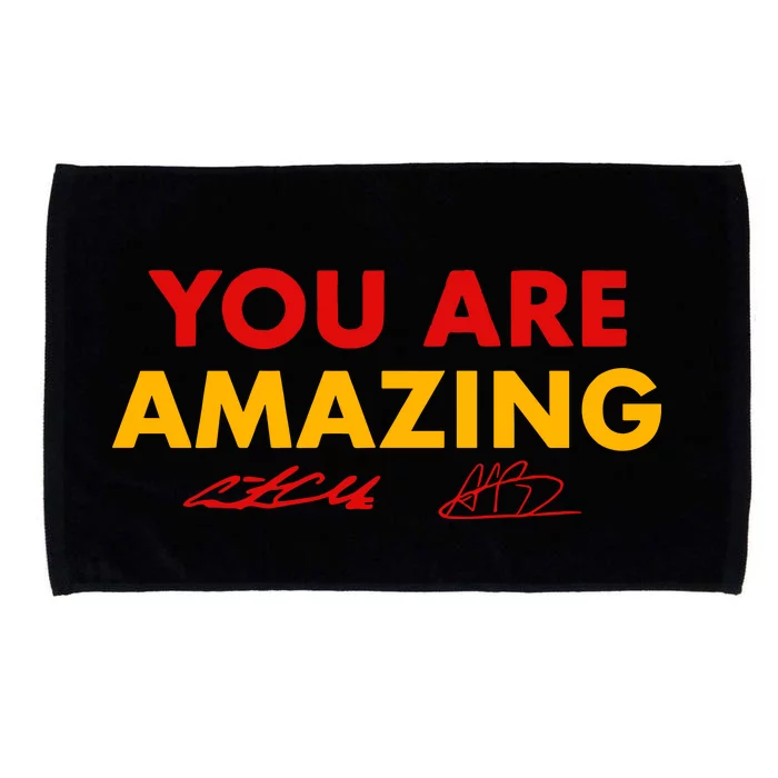 C.A.I.T.L.I.N Clark & Aliyah Boston You Are Amazing Microfiber Hand Towel