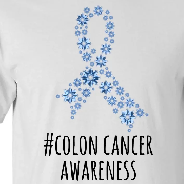 Colon Cancer Awareness Ribbon Tall T-Shirt