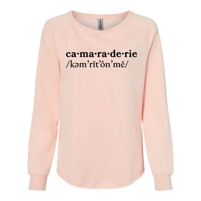 Camaraderie Womens California Wash Sweatshirt