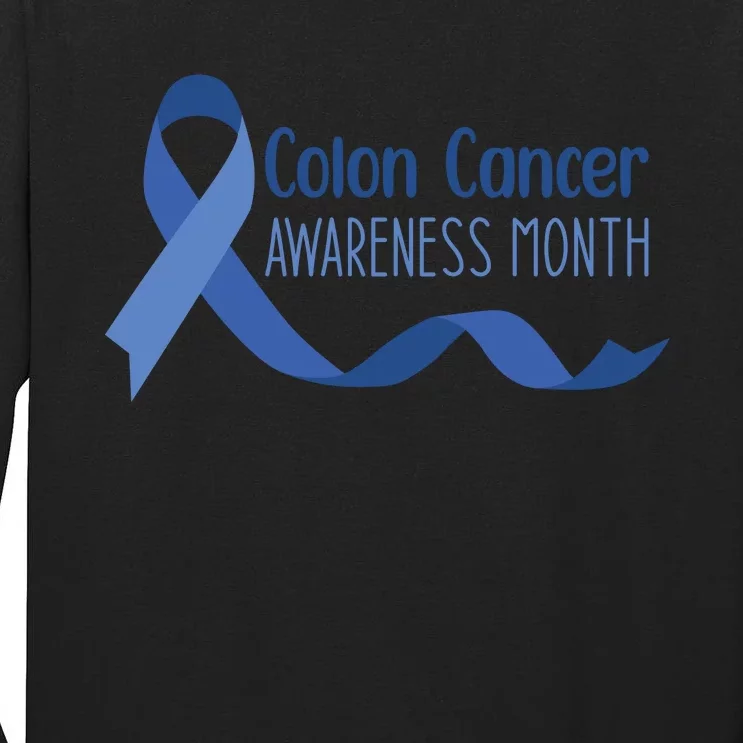 Colon Cancer Awareness Month Tall Long Sleeve T-Shirt