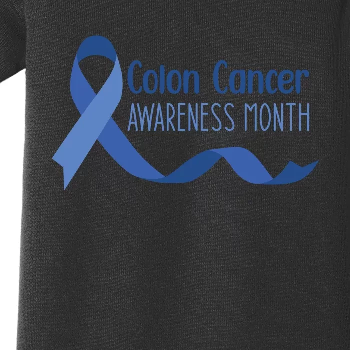 Colon Cancer Awareness Month Baby Bodysuit