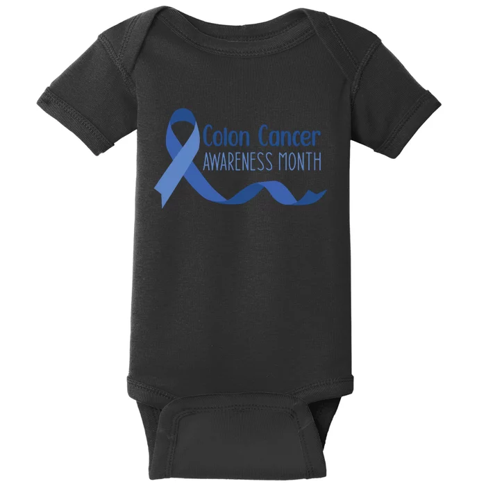 Colon Cancer Awareness Month Baby Bodysuit