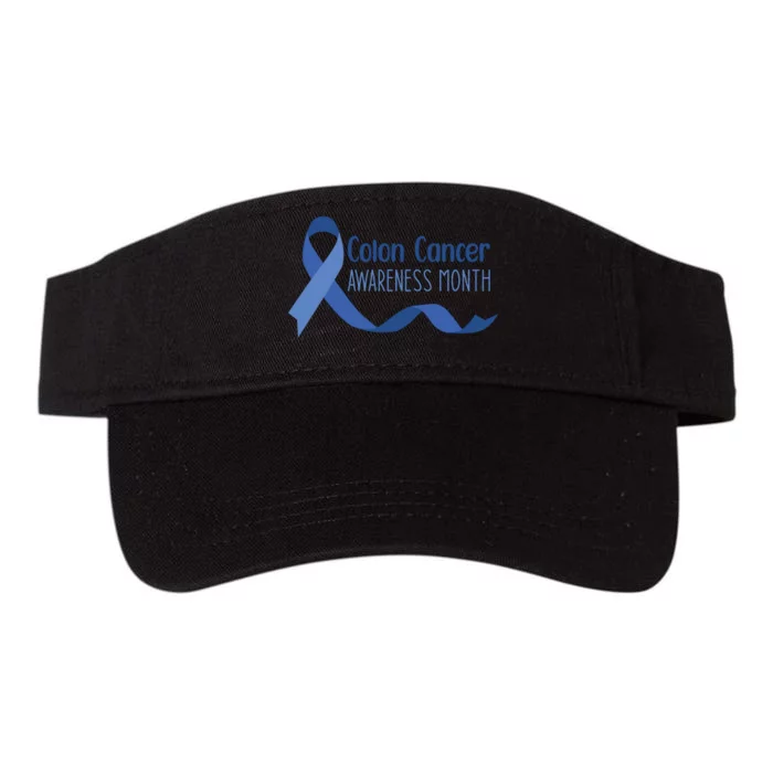 Colon Cancer Awareness Month Valucap Bio-Washed Visor