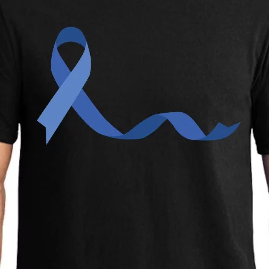 Colon Cancer Awareness Ribbon Pajama Set