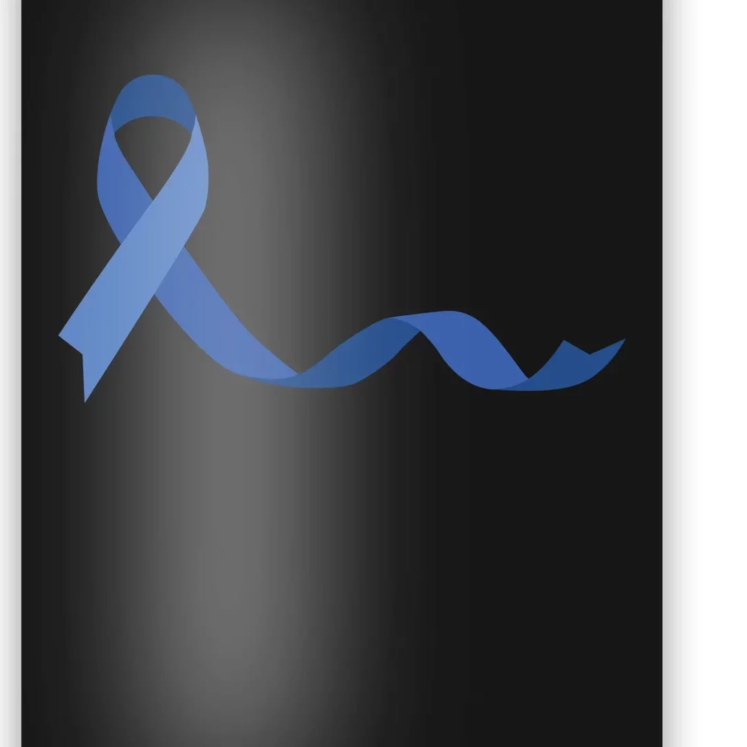 Colon Cancer Awareness Ribbon Poster