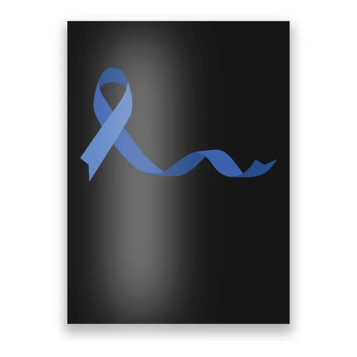 Colon Cancer Awareness Ribbon Poster