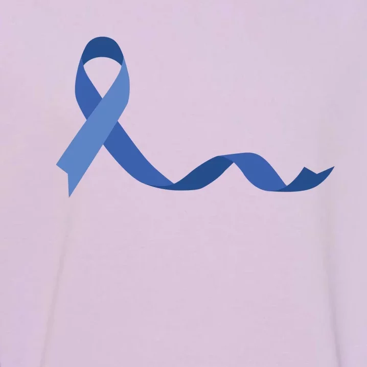 Colon Cancer Awareness Ribbon Garment-Dyed Sweatshirt