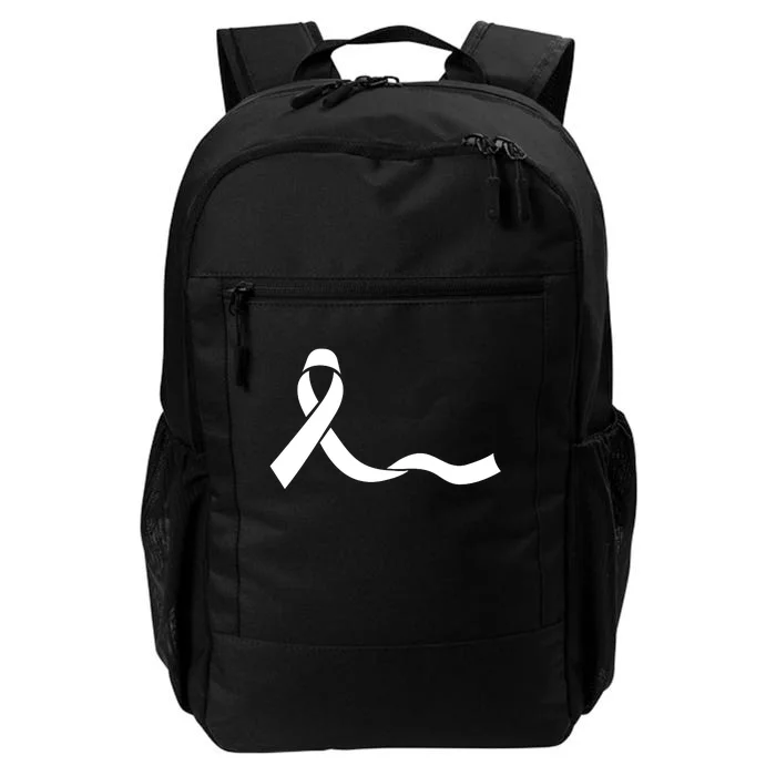 Colon Cancer Awareness Ribbon Black Daily Commute Backpack