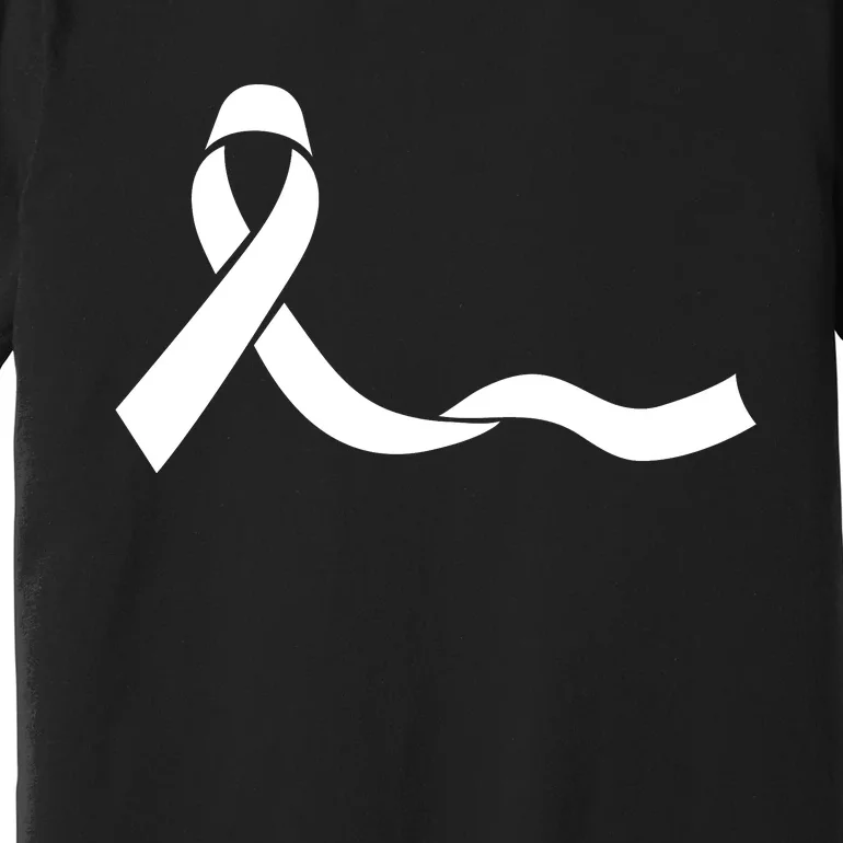 Colon Cancer Awareness Ribbon Black Premium T-Shirt