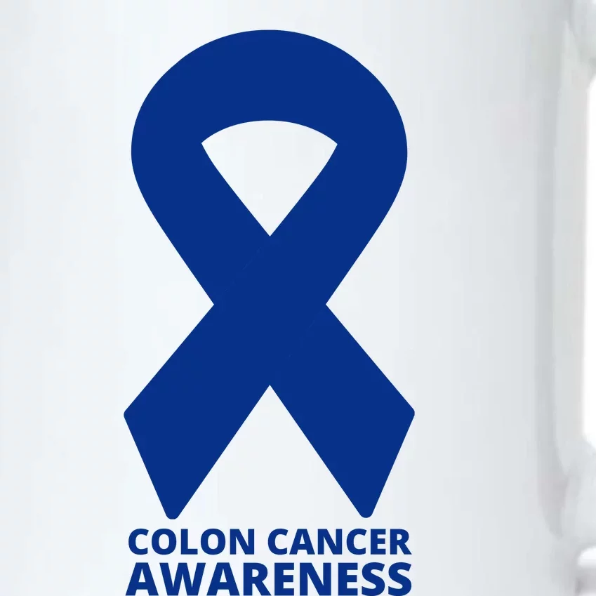 Colon Cancer Awareness Ribbon Black Color Changing Mug