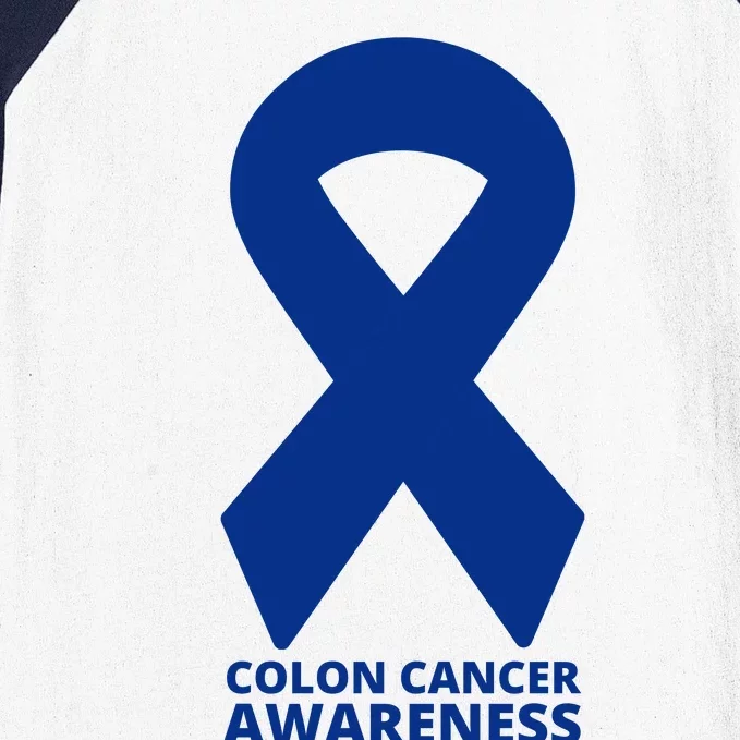 Colon Cancer Awareness Ribbon Baseball Sleeve Shirt