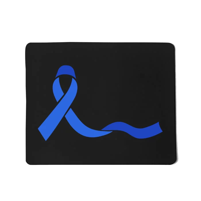 Colon Cancer Awareness Ribbon Mousepad