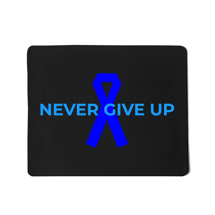 Colon Cancer Awareness Ribbons Mousepad