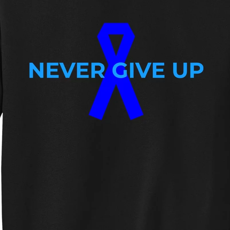 Colon Cancer Awareness Ribbons Tall Sweatshirt