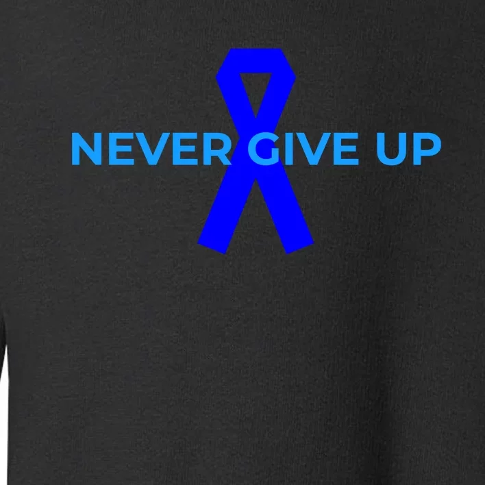 Colon Cancer Awareness Ribbons Toddler Sweatshirt