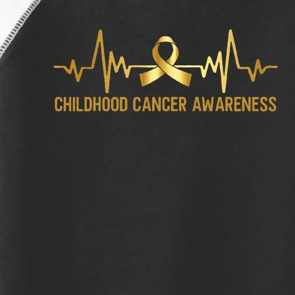 Childhood Cancer Awareness September Cancer Toddler Fine Jersey T-Shirt