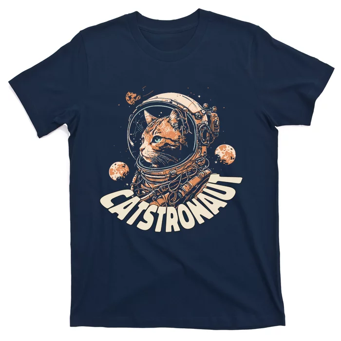 Catstronaut Cat Animal Astronaut T-Shirt