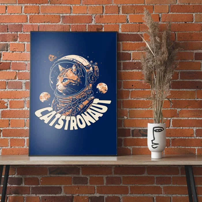 Catstronaut Cat Animal Astronaut Poster