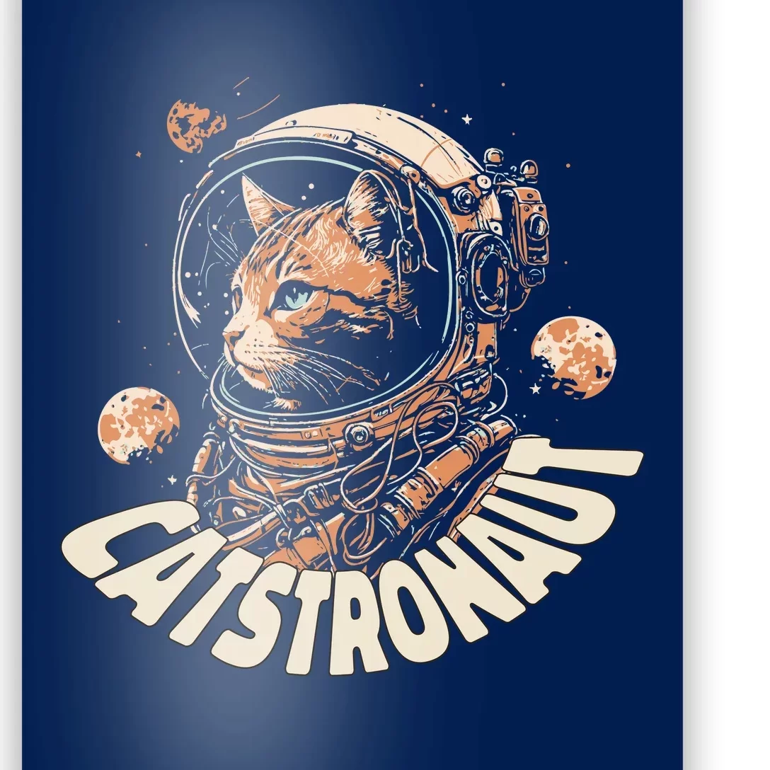 Catstronaut Cat Animal Astronaut Poster