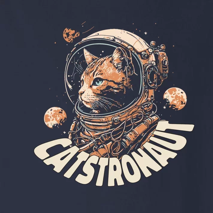 Catstronaut Cat Animal Astronaut Toddler Long Sleeve Shirt