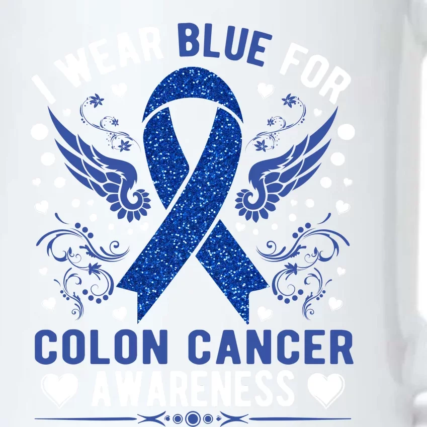 Colon Cancer Awareness Black Color Changing Mug