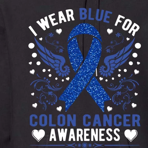 Colon Cancer Awareness Premium Hoodie