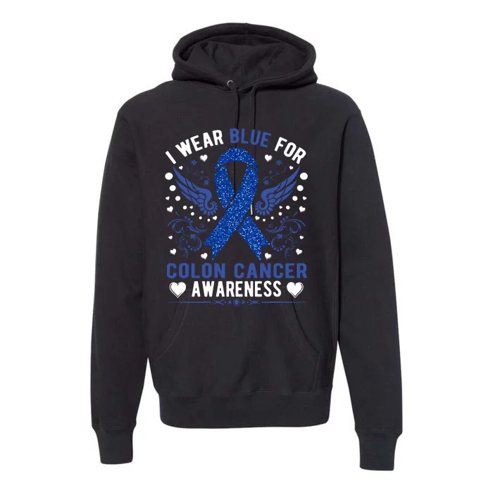 Colon Cancer Awareness Premium Hoodie