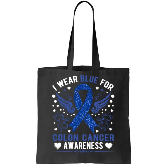 Colon Cancer Awareness Tote Bag