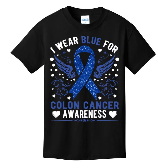 Colon Cancer Awareness Kids T-Shirt