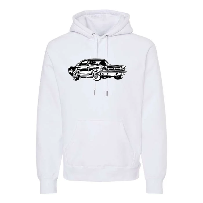 Car Premium Hoodie