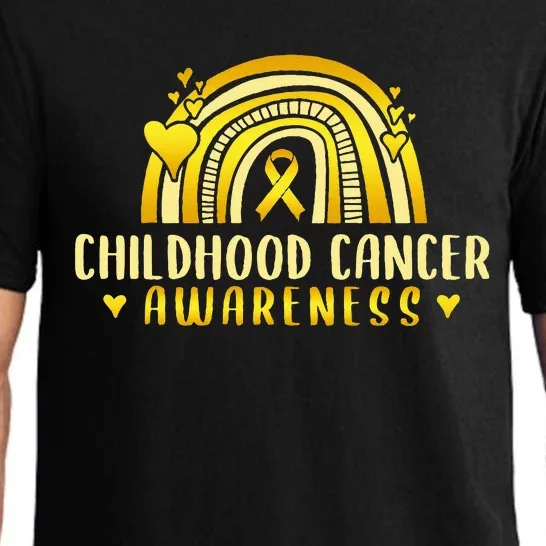 Childhood Cancer Awareness Warrior Pajama Set