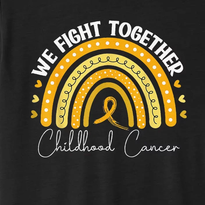 Childhood Cancer Awareness Gold Ribbon ChromaSoft Performance T-Shirt