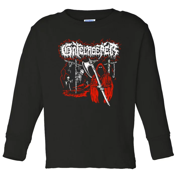 Closed Casket Activities Gatecreeper Reaper Toddler Long Sleeve Shirt