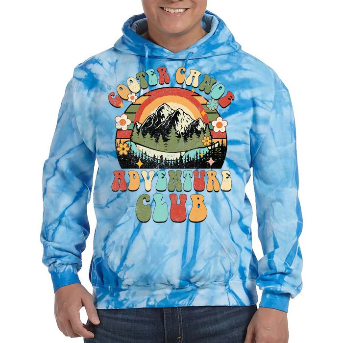 Cooter Canoe Adventures Club Funny Nurse Life Nursing Tie Dye Hoodie