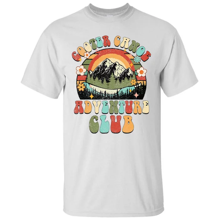 Cooter Canoe Adventures Club Funny Nurse Life Nursing Tall T-Shirt