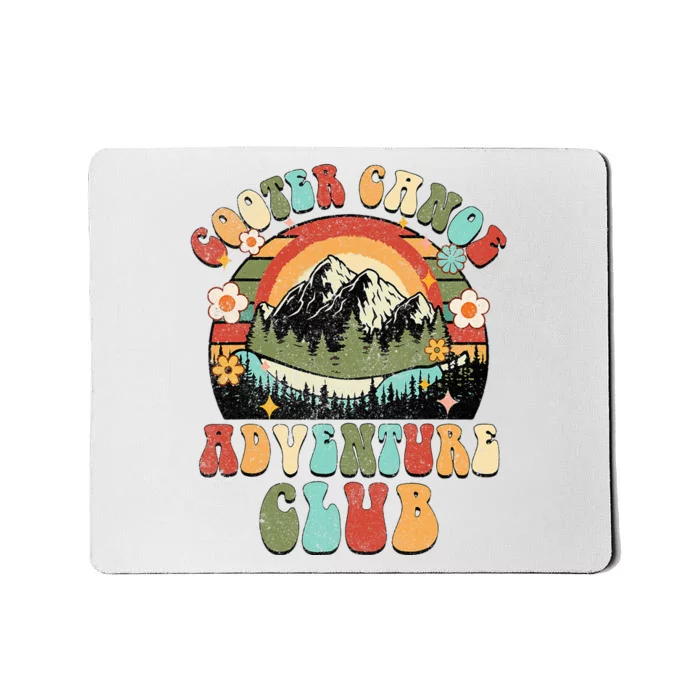 Cooter Canoe Adventures Club Funny Nurse Life Nursing Mousepad