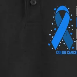 Colon Cancer Awareness His Fight Is My Fight Dry Zone Grid Performance Polo