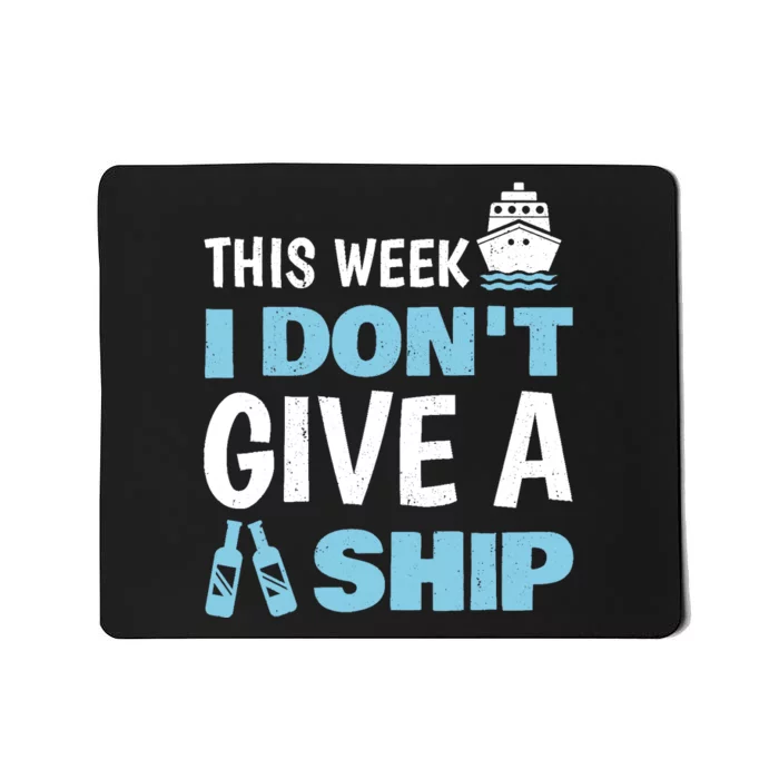 Cool Cruise Art Wo Cruise Vacation Cruise Ship Couple Mousepad