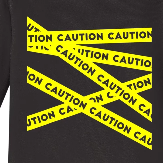 Caution Baby Long Sleeve Bodysuit