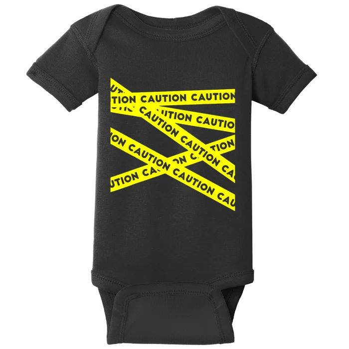 Caution Baby Bodysuit