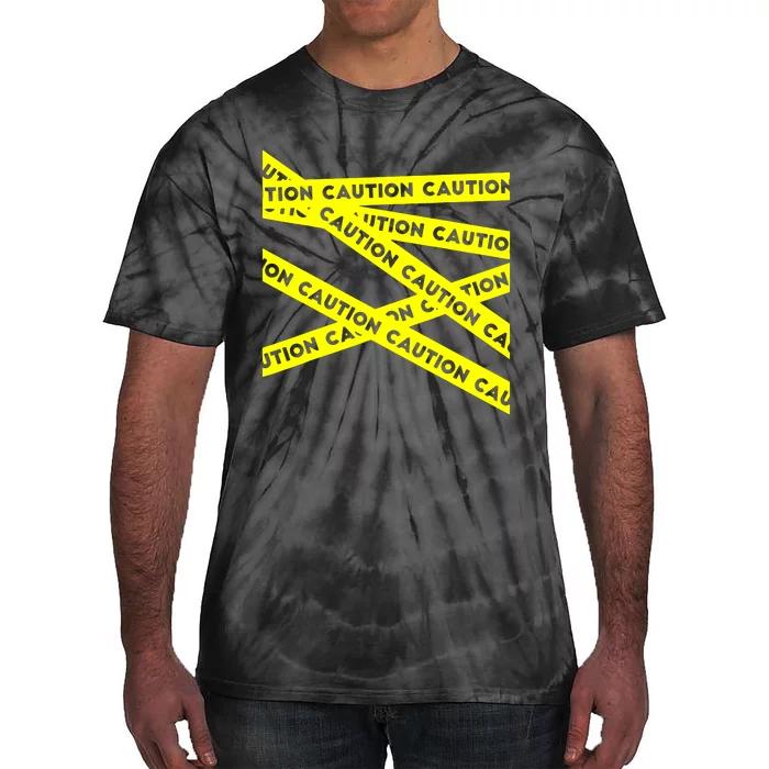 Caution Tie-Dye T-Shirt