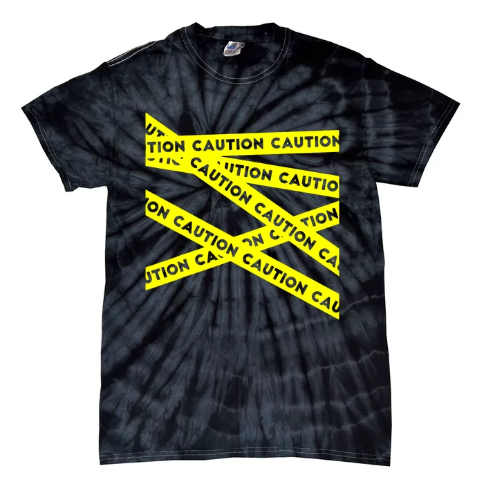 Caution Tie-Dye T-Shirt