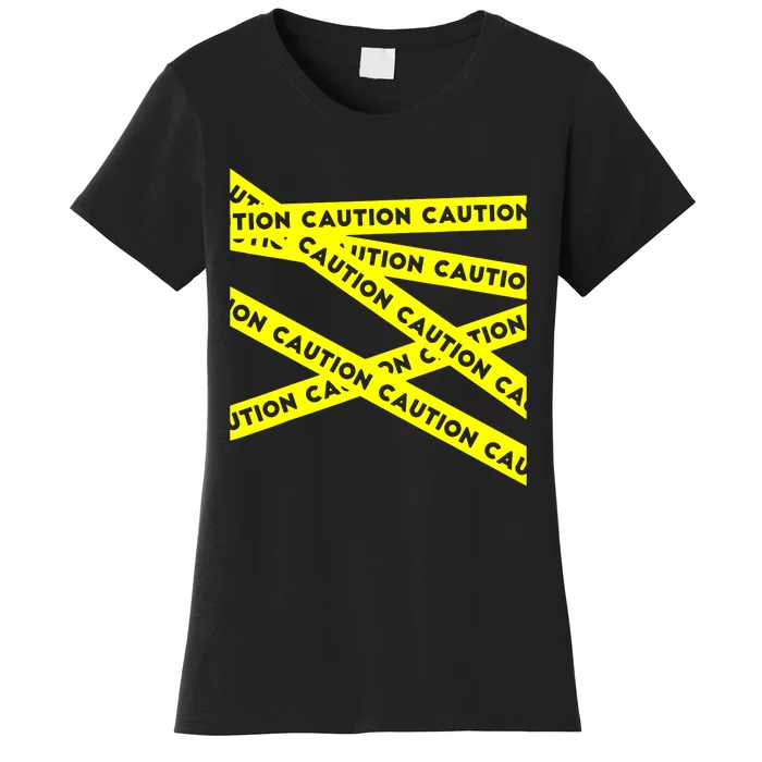 Caution Women's T-Shirt