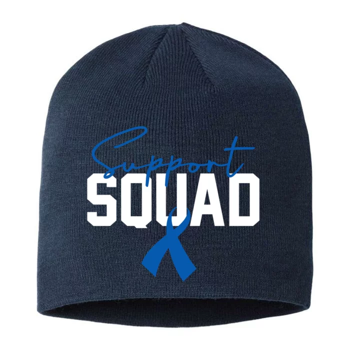 Colon Cancer Awareness Support Squad 8 1/2in Sustainable Knit Beanie