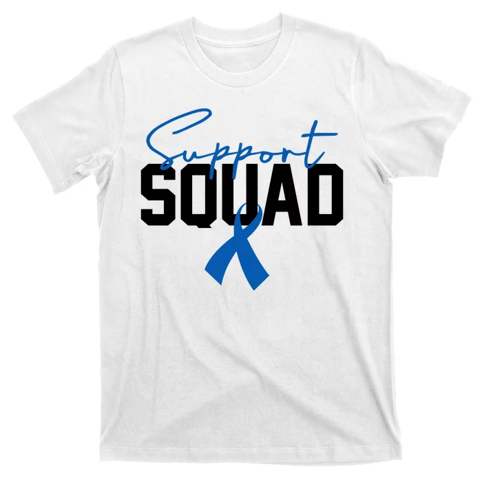 Colon Cancer Awareness Support Squad T-Shirt