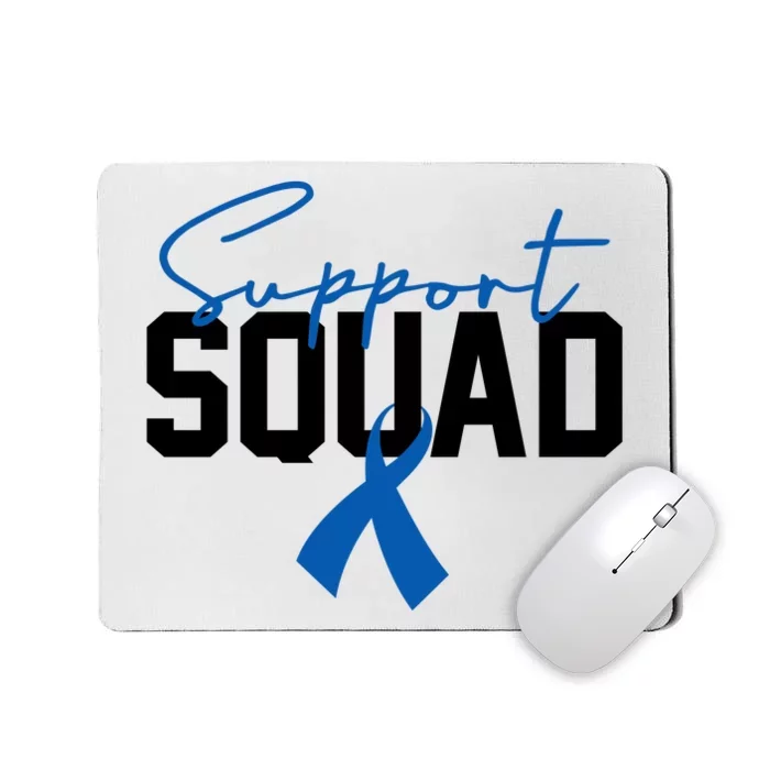 Colon Cancer Awareness Support Squad Mousepad