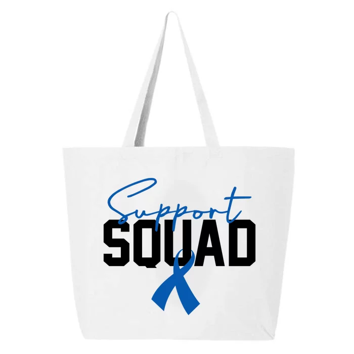 Colon Cancer Awareness Support Squad 25L Jumbo Tote