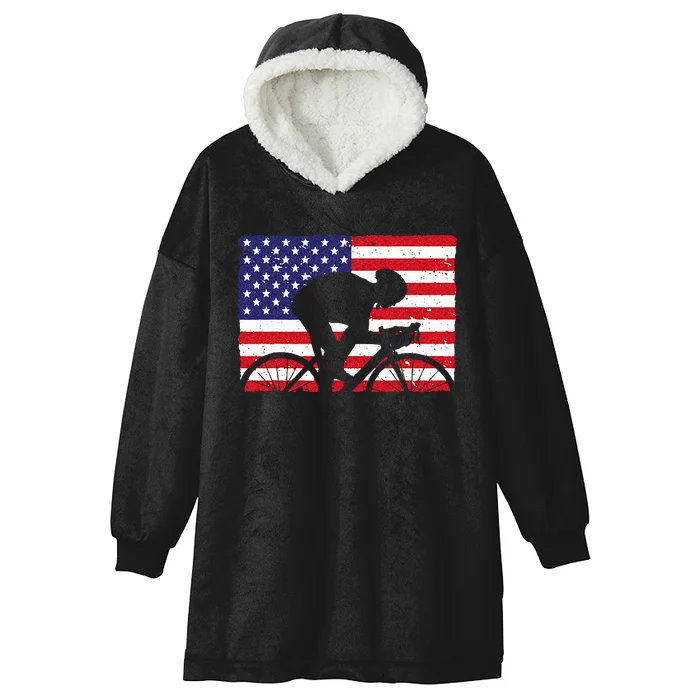 Cool Cycling Art For Men Women Cycle Bicycle Racing Novelty Hooded Wearable Blanket